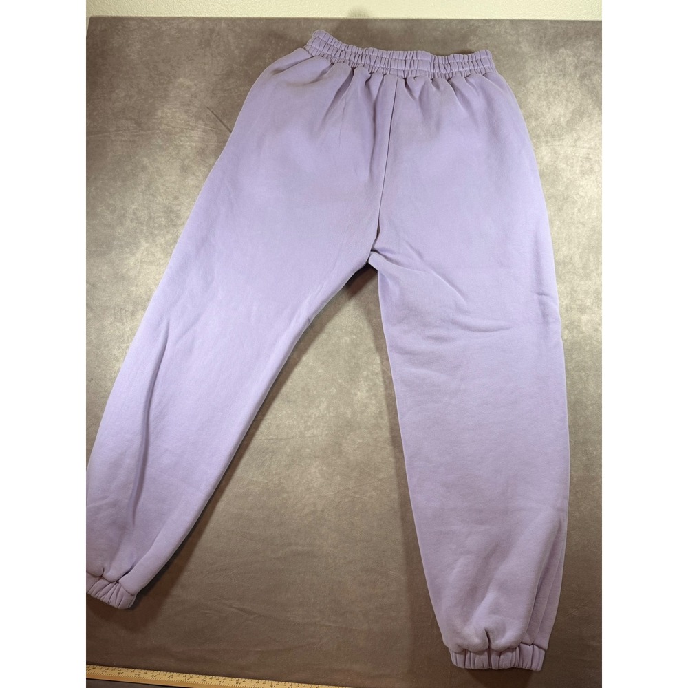 Comfrt Pastel Edit Lavender Purple Fleece Sweatpants Joggers Large - Picture 4 of 4